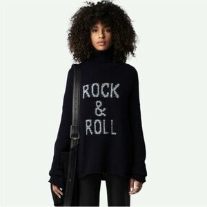 Zadig & Voltaire Rock & Roll Merino Wool Turtleneck Sweater